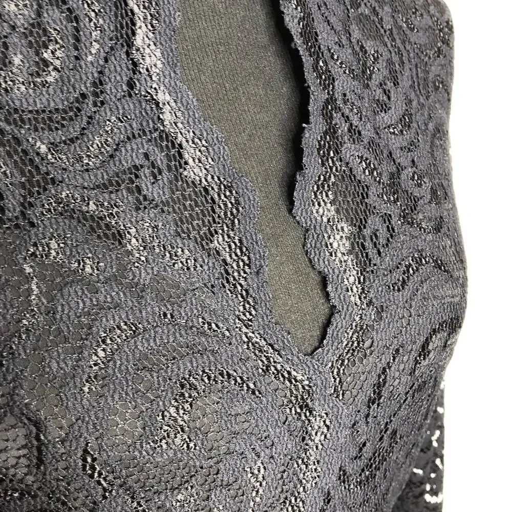 Joseph Ribkoff black lace overlay dress size 10 NWT classic elegant cocktail